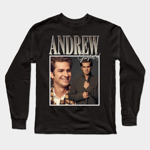 Andrew Garfield Long Sleeve T-Shirt by TeesBySilvia